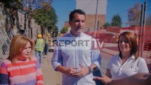 Report TV - Veliaj: Së shpejti nis rikonstruksioni i plotë i Rrugës së Dibrës