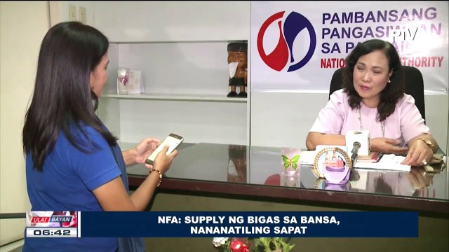 NFA: Supply ng bigas sa bansa, nananatiling sapat