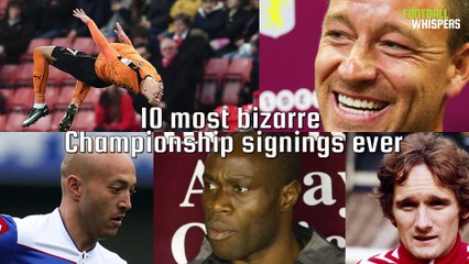 10 Bizarre Championship Signings | FWTV