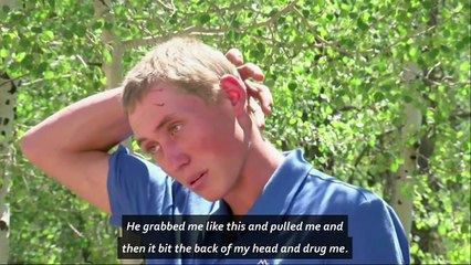 Teenager fights off bear with his head in it's mouth