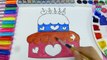 Кекс детски раскраска цвета день поделки для Дети Дети ... Узнайте прекрасный из страница Картина Валентин