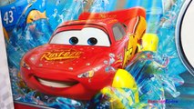 Cars 2 Stunt Racers Double Decker Speedway Playset Lightning McQueen Disney Pixar car-toys