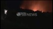 Ora News - Aktiv gjatë gjithë natës - Zjarr masiv në Tepelenë, mbërrin helikopteri nga Tirana