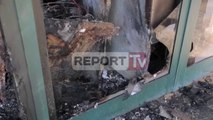Report TV - Durrës, përfshihet nga zjarri një restorant,shkak frigoriferi