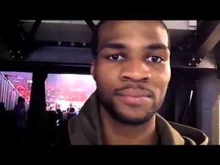 Marcus Browne after his win talks to jayson cross - EsNews Boxing