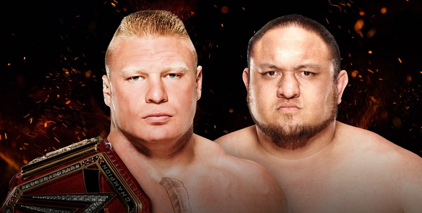 WWE Great Balls of Fire - Brock Lesnar vs Samoa Joe