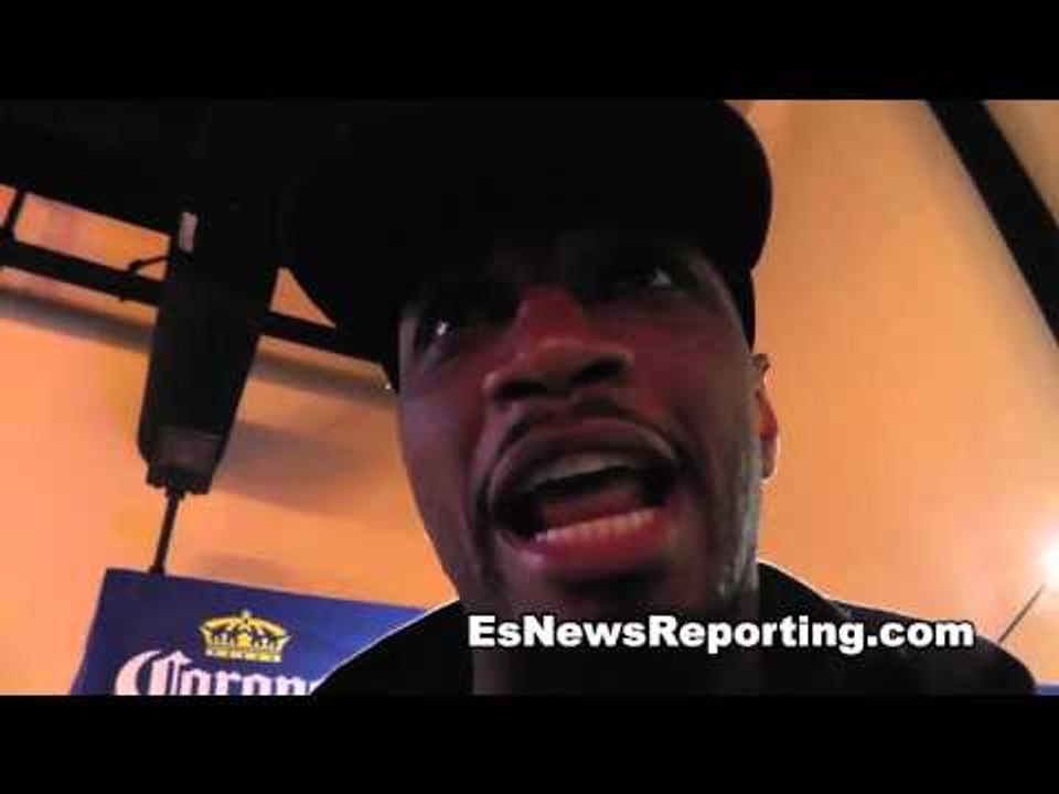 malik scott down to fight wladimir klitscho talks of sparring lewis EsNews Boxing