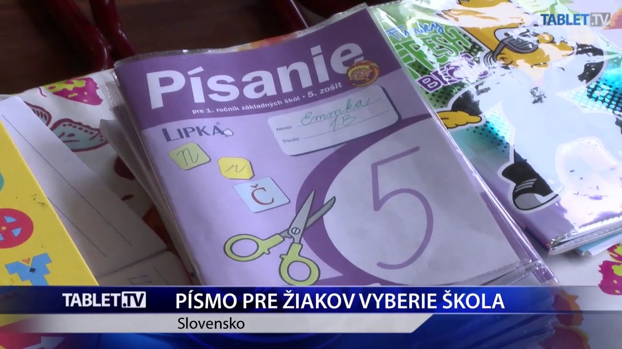 Škola si môže vybrať, aké písmo bude žiakov učiť,rozhodlo ministerstvo