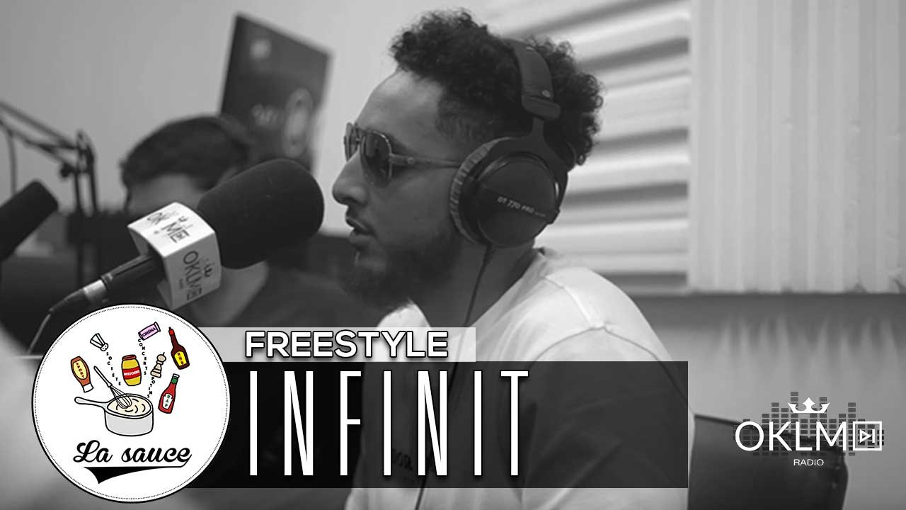 INFINIT' - Freestyle dans  #LaSauce sur OKLM Radio 29/06/17