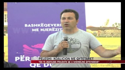 Peleshi: Koalicion me qytetaret  - News, Lajme - Vizion Plus
