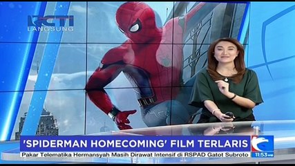 Film Spiderman Homecoming Raup Untung Rp1,5 Triliun