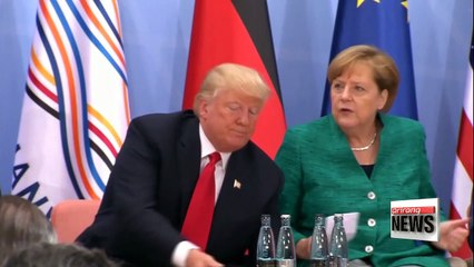 Télécharger la video: G20 Summit in Hamburg concludes with compromise on trade and climate change