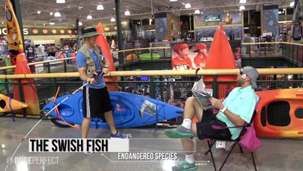 Kayaking Down an Escalator - Dude Perfect