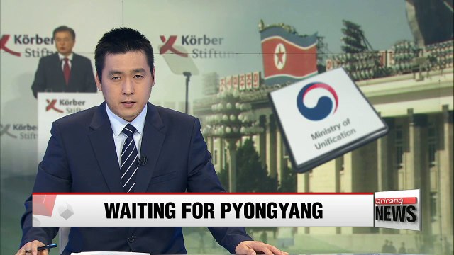 Seoul waiting for N. Korea to respond to Pres. Moon's 'Berlin Declaration'