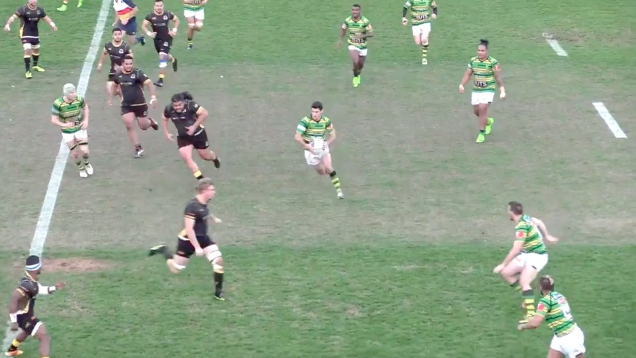 Gordon inscrit un des plus bels essais de l'année en Shute Shield