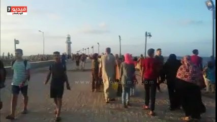 .سيلفى الغروب بمنطقة اللسان أبرز ما يعود به زوار رأس البر