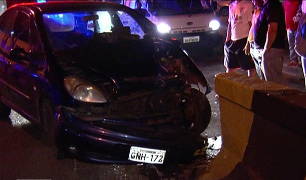 Un accidente de tránsito al sur de Guayaquil deja dos personas heridas