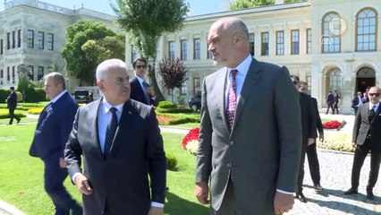 Yıldırım, Arnavutluk Başbakanı Rama Ile Görüştü