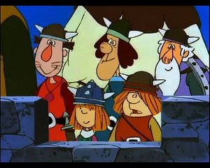 Vic le viking (1974) . La troisième manche . épisode 48 .
