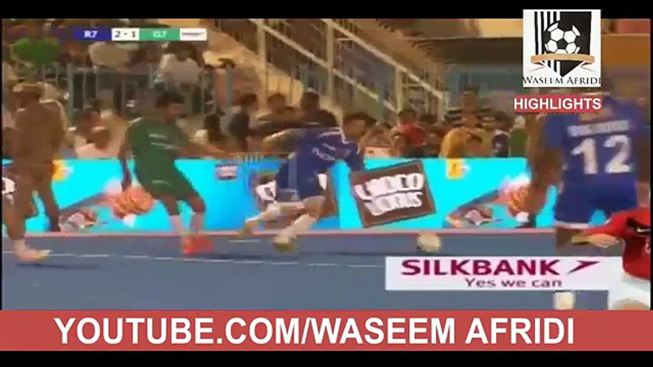 Ronaldinho XI vs Ryan Giggs XI -- 1st International Football Match In Pakistan Highlights