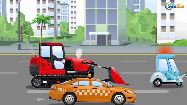Dobry TRAKTOREK, Koparka Cięzarówka Maszyny Budowlane Bajka Dla Dzieci | Vehicles For Kids