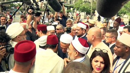 La marche des musulmans contre le terrorisme à Bruxelles