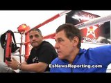 joe goossen on amir khan vs julio diaz - EsNews Boxing