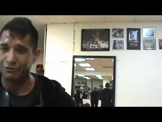 Mayweather vs Guerrero talk of day at outlaws - guerrero becoming very vocal