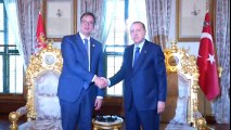 Cumhurbaşkanı Erdoğan ,Sırbistan Cumhurbaşkanı İle Görüştü