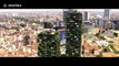 Stunning drone footage of Milan's Vertical Forest skyscrapers