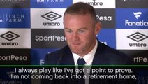 'I'm not coming to a retirement home' - Rooney