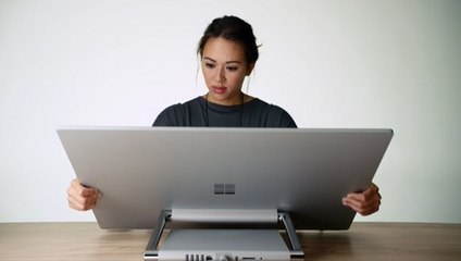Présentation et prise en main du Surface Studio de Microsoft