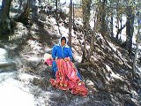 Le rencontre avec la 1 Dame Tarahumaras - Source Crusadares