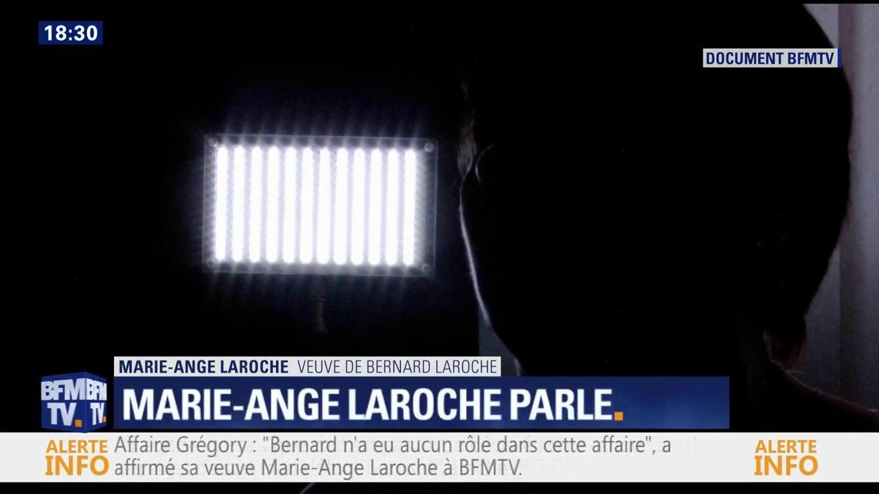 DOCUMENT BFMTV - "Bernard n'a eu aucun rôle dans cette affaire", dit sa veuve Marie-Ange Laroche