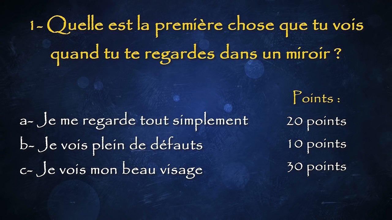 Découvre le degré de Ta Beauté grâce à ce TEST - Lama Faché