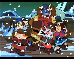 Vic le viking (1974) . Aventure au cercle polaire . épisode 50 .