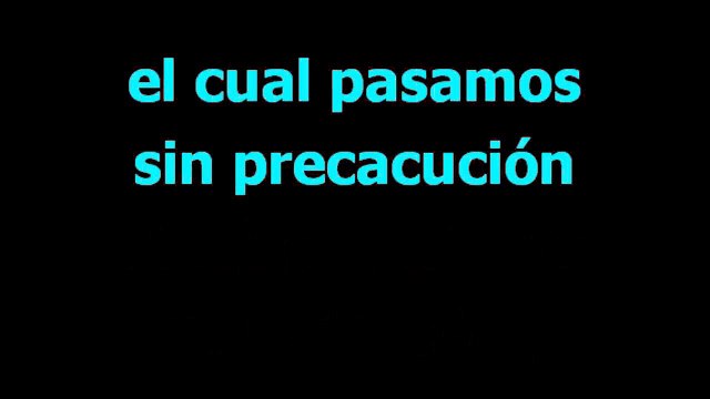 El ultimo beso - Los Apson - Karaoke - Letra