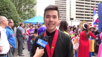 2017 Nam Nguyen Toronto Canada 150 Ao Dai Parade Interview (720p)