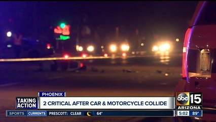 Passenger on motorcycle dies after crash near 43rd Avenue and Bethany Home Road