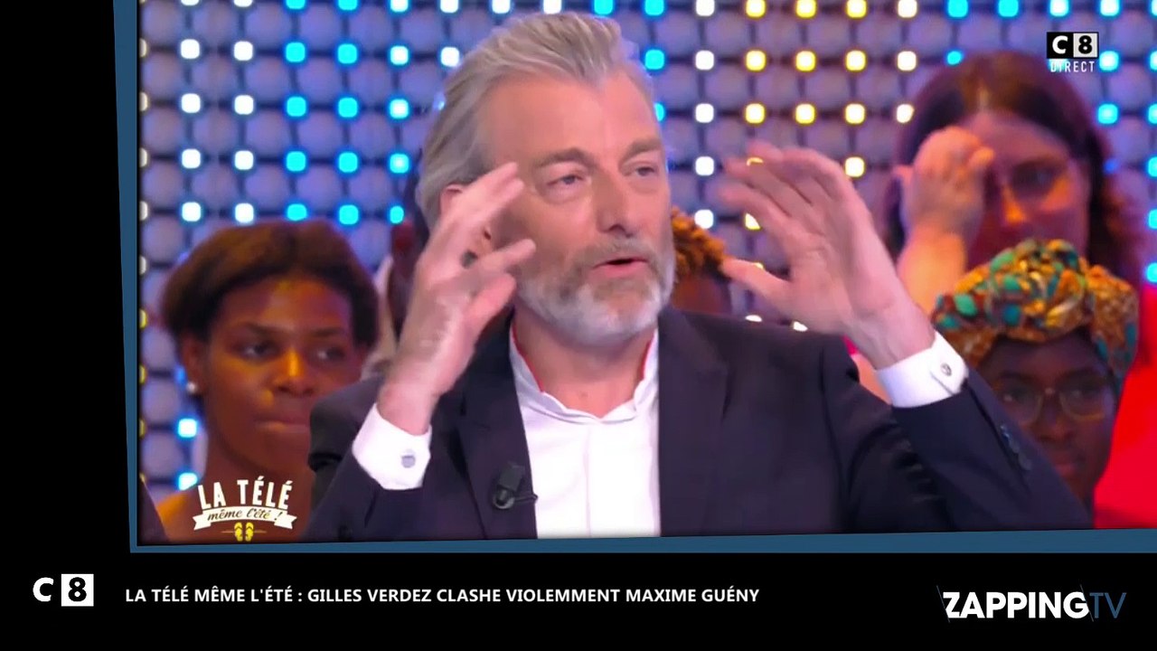Gilles Verdez attaque violemment Maxime Guény dans La Télé même l’été !