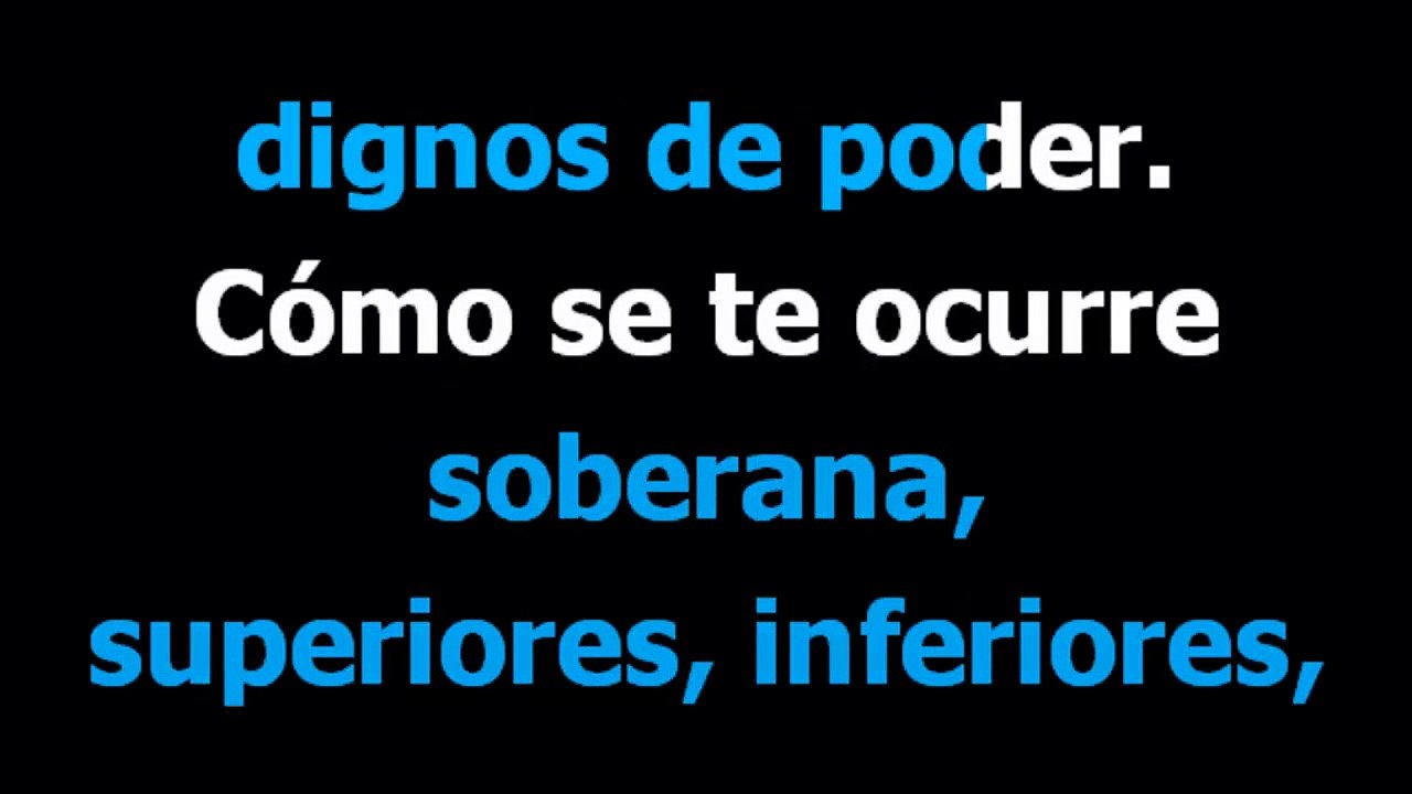 Mal bicho  - Los fabulosos cadillacs -  Karaoke -  Letra