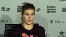 Eugenie Bouchard motivated by fellow players to beat Maria Sharapova – video