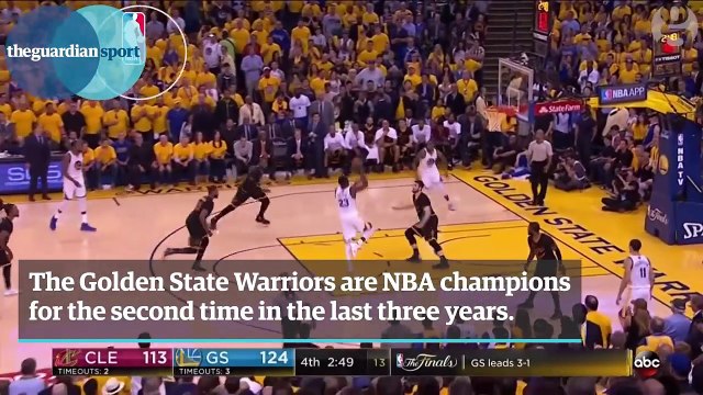 Golden State Warriors beat Cleveland Cavaliers to win NBA championship