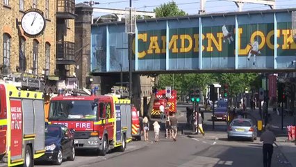 Fire hits London's Camden Market - again