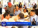 Vicepresidente Glas se reunió con militantes en un barrio popular de Guayaquil