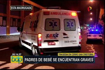 Hermano de bebé sobreviviente falleció en accidente del Cerro San Cristóbal
