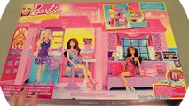 Barbie Glam Vacation House Unboxing & Playtime   2 New more Barbie Dolls