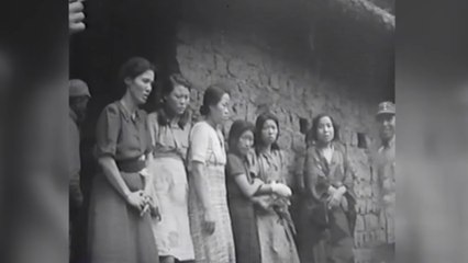 Researchers claim this is the first video showing Korean 'comfort women'