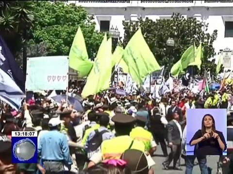 Presidente Lenín Moreno dedicó palabras de agradecimiento y despedida al expresidente Rafael Correa