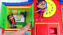 Bebé colores Niños la Aprender máscaras patrulla pata cerdo preescolar arco iris cohete juguetes Peppa pj